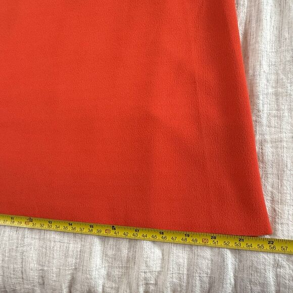 NEW Worthington Woman's Knit Blouse Orange Cold Shoulder 3/4 Sleeve Size Medium - Picture 15 of 16